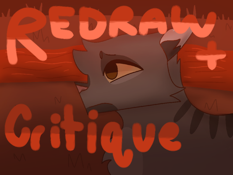 . redraw + critique 