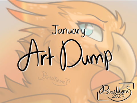 January Art Dump - 2023