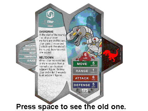 I made a Heroscape Card Then Fixed it and Made it more official