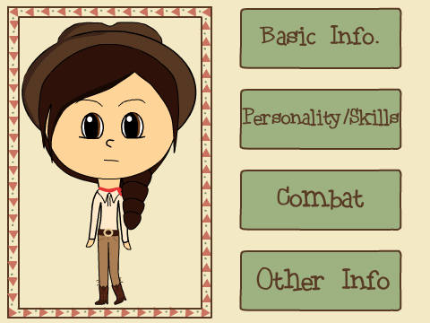 ★Wild West RP★ -Character Bio-