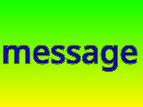 message