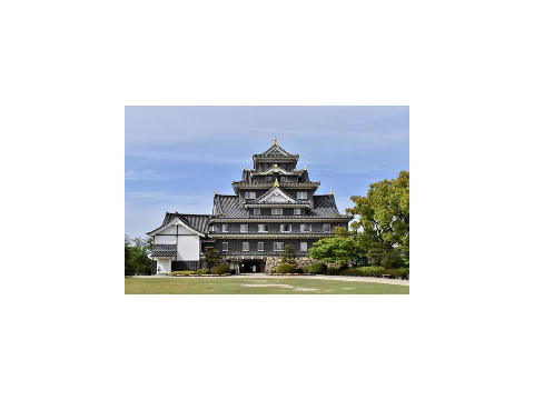 岡山城素材 