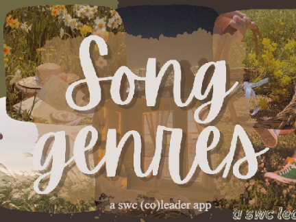 [[ accepted! ]] ♢ song genres | a leader app ♢ 
