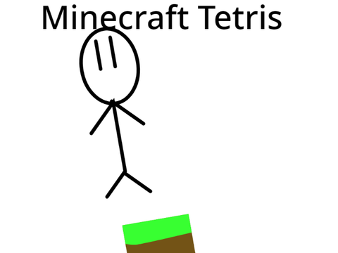 Minecraft Tetris - An Animation (i think)