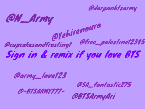 Sign in and remix if you love BTS remix remix