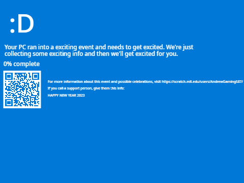 New Years 2023 BSOD #All #BSOD #2023 #NewYears #NewYear2023