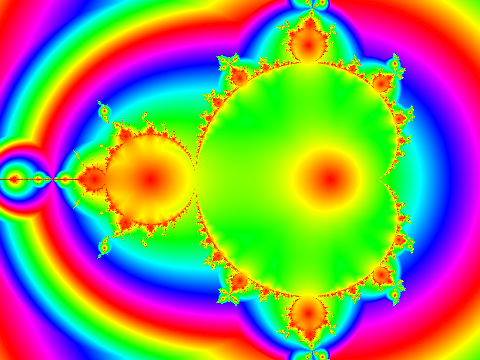Mandelbrot (Orbit trap)
