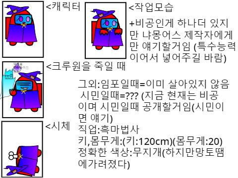 미리 냐몽어스 시즌2 등장인물 모집 remix