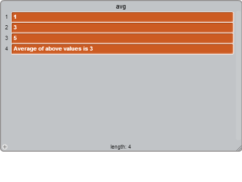 Average calculator
