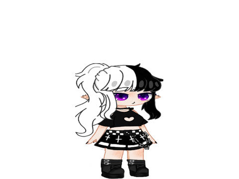 gacha girl dancing to thomas the tank engine