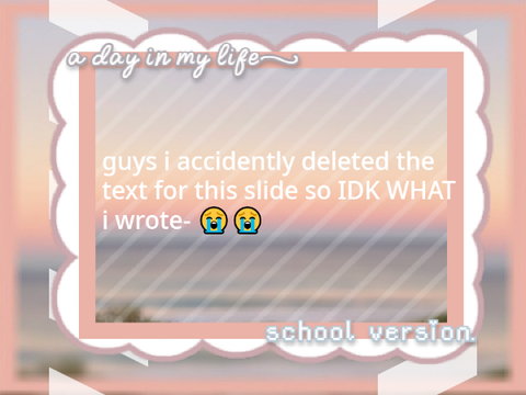 ♡ school version ⇲ a day in my life 