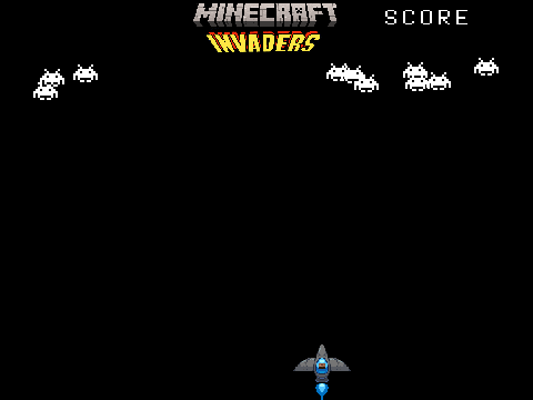 Minecraft Invaders gotowy