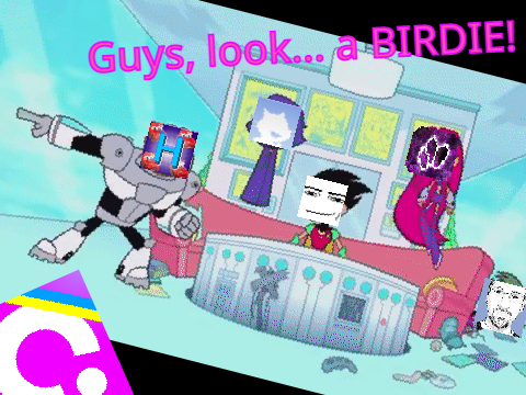Guys Look A BIRDIE! 