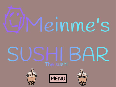  ˗ˏˋ꒰Mienme’s Sushi Bar Menu!~`' 