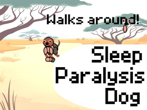 sleep paralysis dog