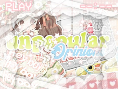 ☰♡ ᵛᵉʳʸ unp☆pular opinions⚓️