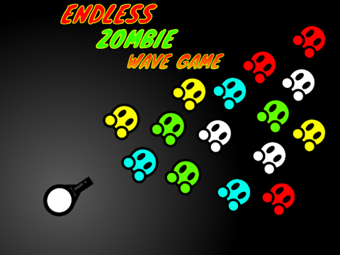 Endless zombie wave game