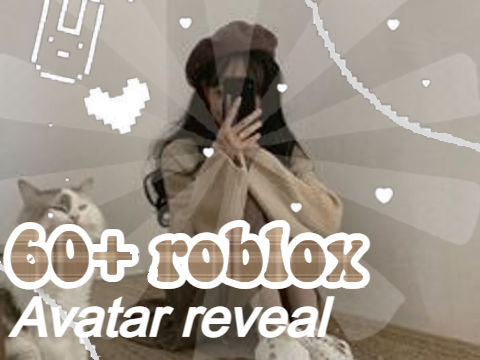roblox avatar reveal <33