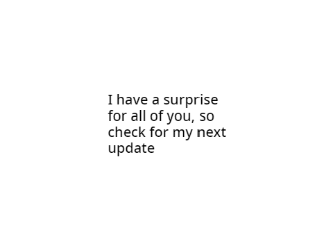 Something big is coming