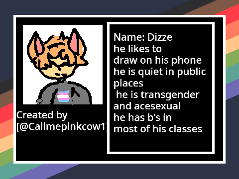 Gaehive Roleplay Bio; dizze