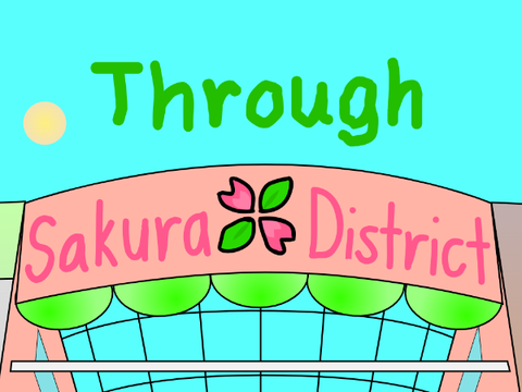 Through Sakura District - Friendship