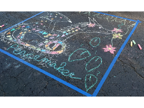 Sidewalk Art (Peacemaker)