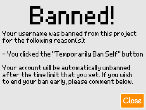 Temporary Ban Simulator