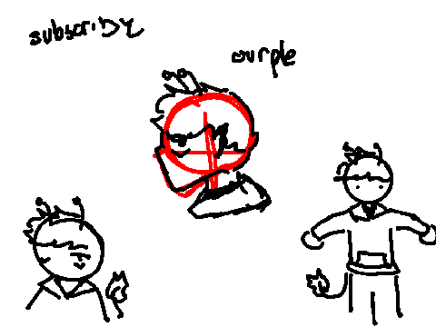 ayo why he ourple