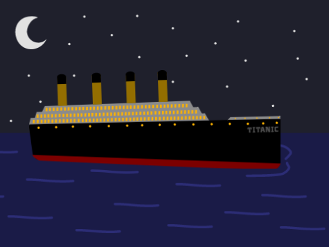 The Titanic #Art
