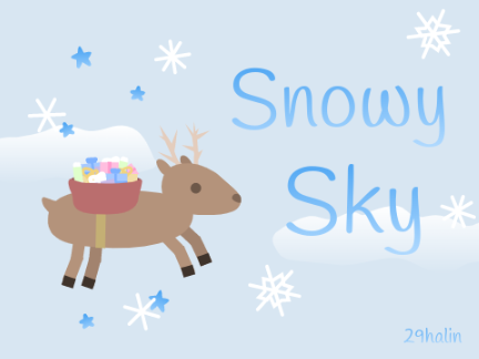 Snowy Sky