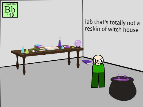 Waltuh discovers a new chemical