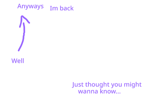 Im back