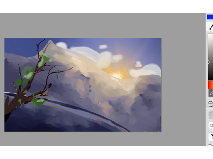 Mini Landcape drawing