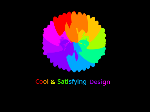 Cool & Satisfying Design 