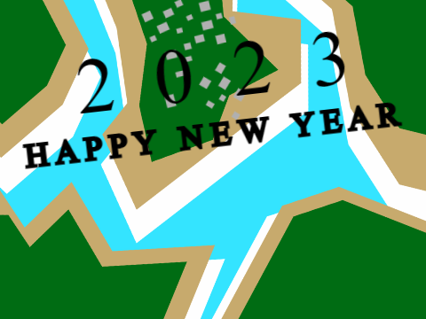 3D Happy New Year