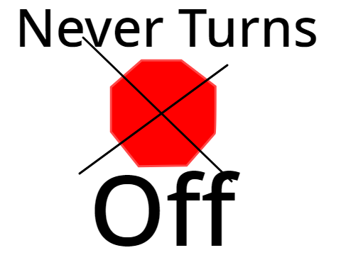 Project that never turns off