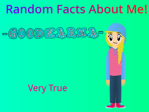 3 Random Facts About Me
