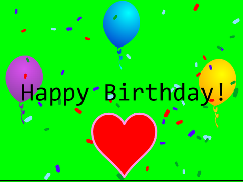 birthday card