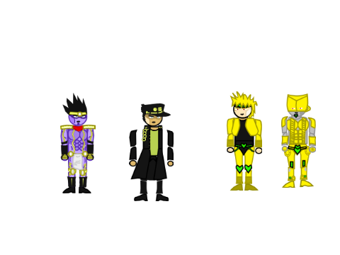 Jotaro And Dio Templates