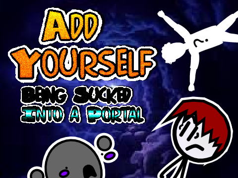 New OC and Doodle getting sucked into a portal!