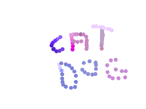 Cool word blockshade (Cat and dog)