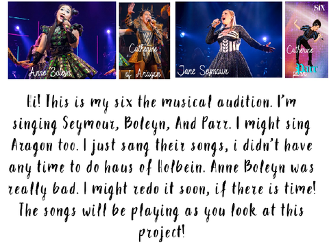 Six the musical- audition