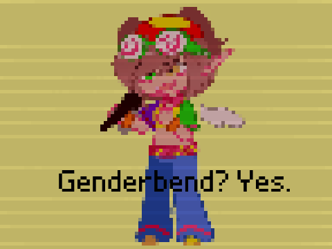 Genderbend? Yes.
