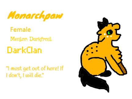 Tryout Entry [Monarchpaw]