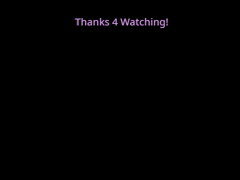 Credits for Bang MAP