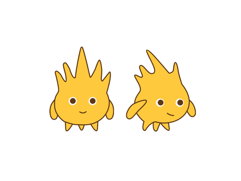 正面のゴボ