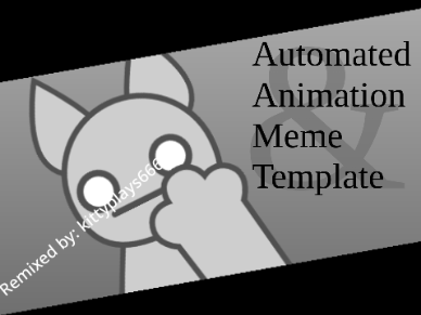 Automated Animation template but axolotl