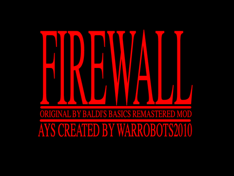 Add yourself/your oc singing Firewall (AYS)