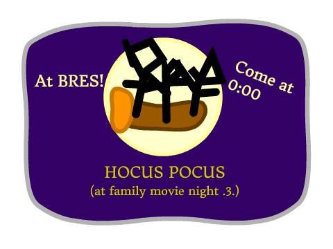 Hocus Pocus ASB Poster Rough Draft