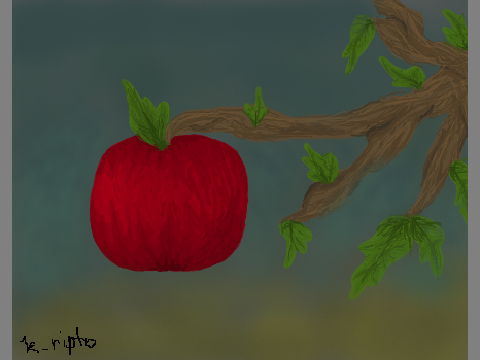 Apple Digital Art